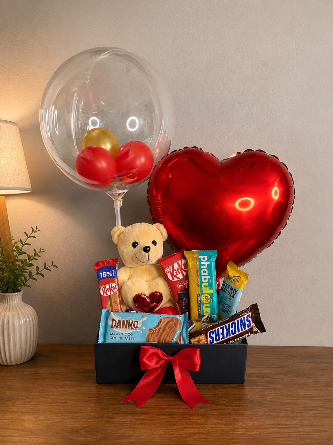 Love Delight Chocolate & Teddy Hamper